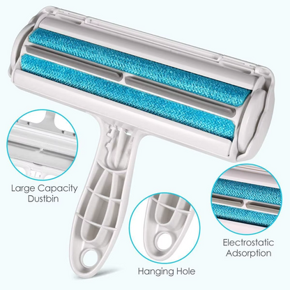 Reusable Lint Roller for Pet Hair – No Sticky Sheets