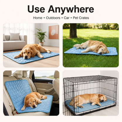 Cooling Mat for Dogs & Cats – Self-Cooling, No Water Needed