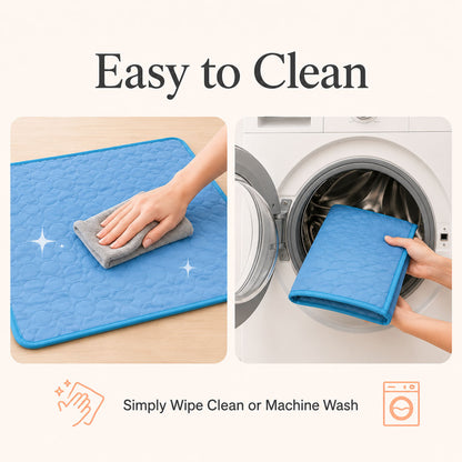 Cooling Mat for Dogs & Cats – Self-Cooling, No Water Needed