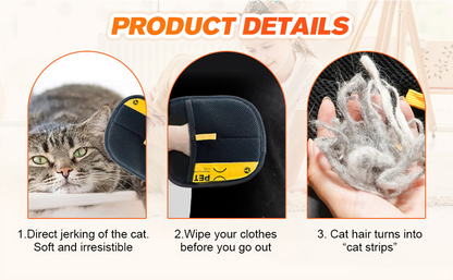 Pet Hair Removal Glove – Easy Deshedding Tool