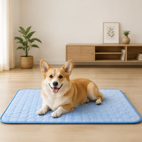 Cooling Mat for Dogs & Cats – Self-Cooling, No Water Needed